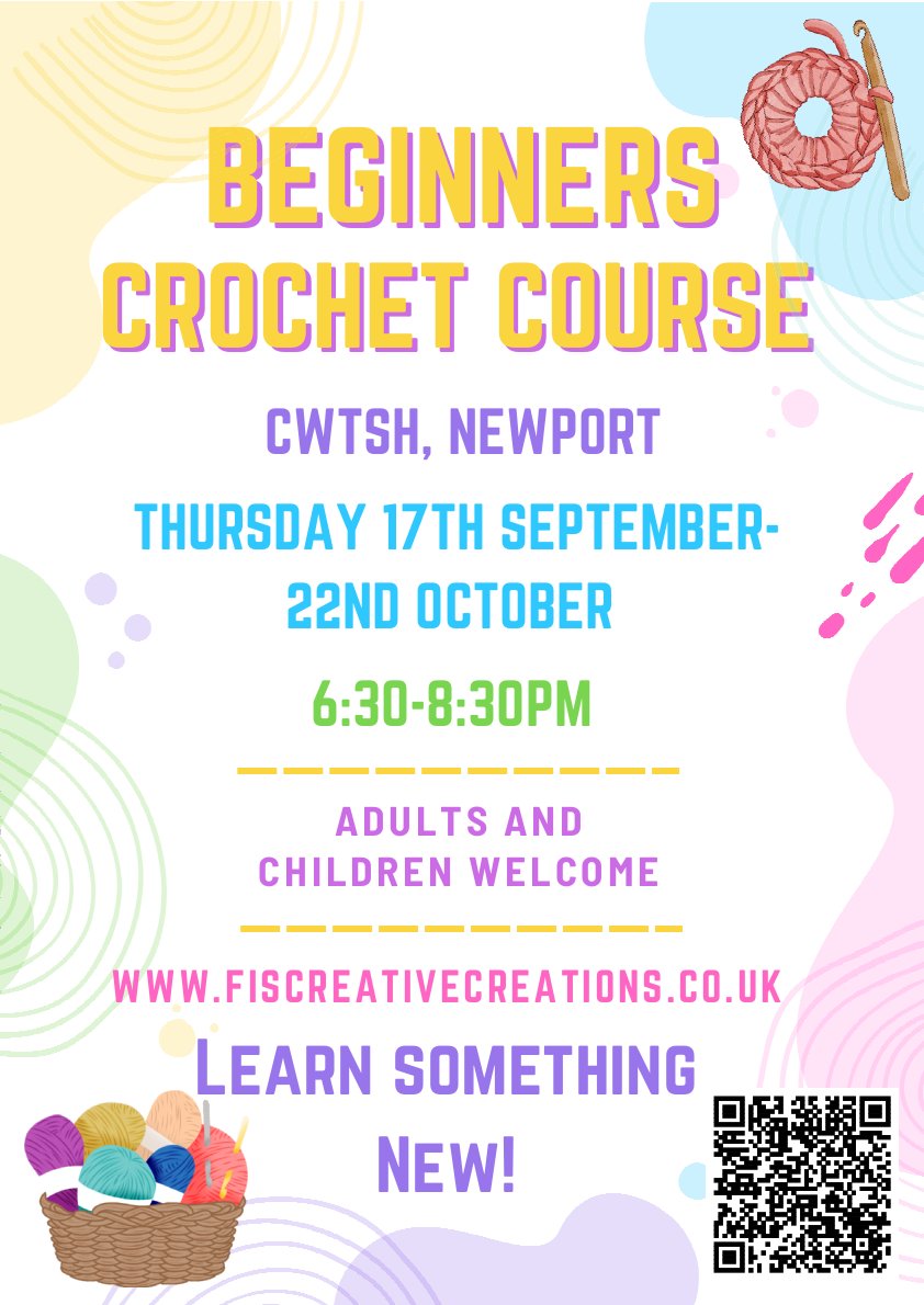 Newport Beginners Crochet Course September0001-00